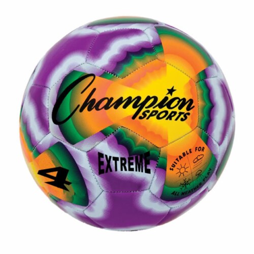 Limited nul eksplicit Champion Sports EXTD4 Extreme Tie Dye Soccer Ball - Size 4, 1 - Ralphs