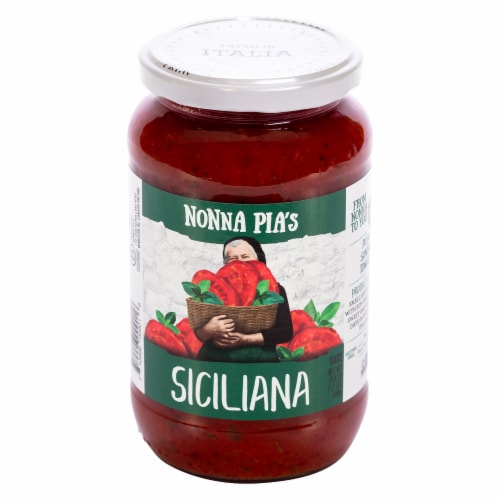 Nonna Pia's Siciliana Pasta Sauce Perspective: front