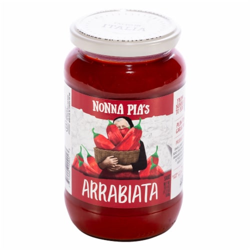 Nonna Pia's Arrabiata Pasta Sauce Perspective: front