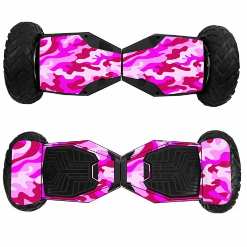 MightySkins SWT6-Pink Camo Skin for Swagtron T6 Off-Road Hoverboard ...