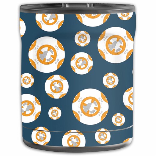MightySkins OTEL10-Mini Galaxy Bots Skin for Otterbox Elevation Tumbler 10 oz - Mini Galaxy B Perspective: front
