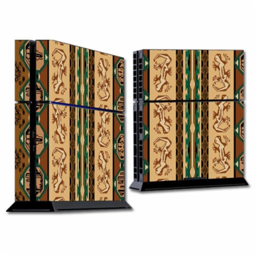 MightySkins SOPS4-Desert Stripes Skin for Sony Playstation PS4 Console - Desert Stripes Perspective: front