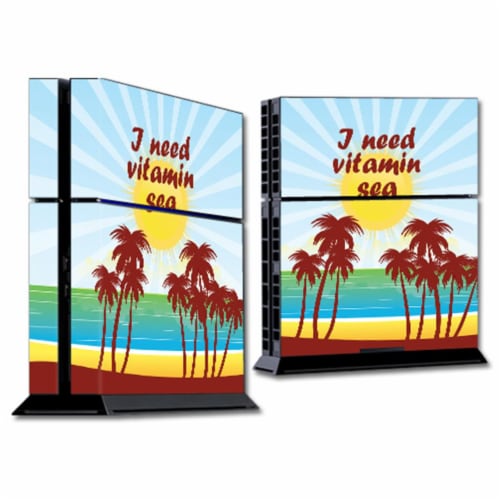 MightySkins SOPS4-Vitamin Sea Skin for Sony Playstation PS4 Console - Vitamin Sea Perspective: front