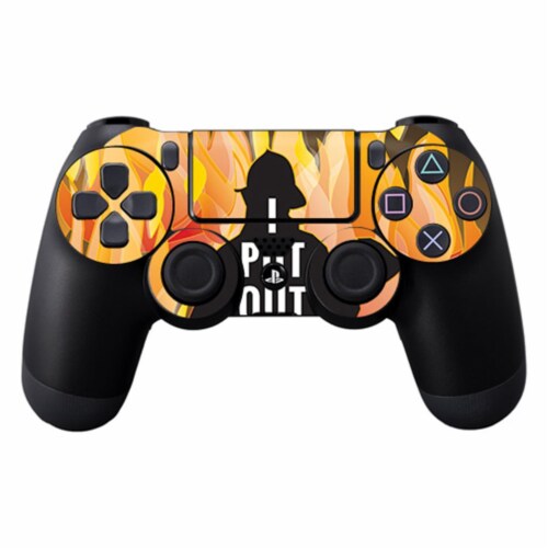 MightySkins SOPS4CO-I Put Out Skin Decal Wrap for Sony PlayStation DualShock PS4 Controller - Perspective: front