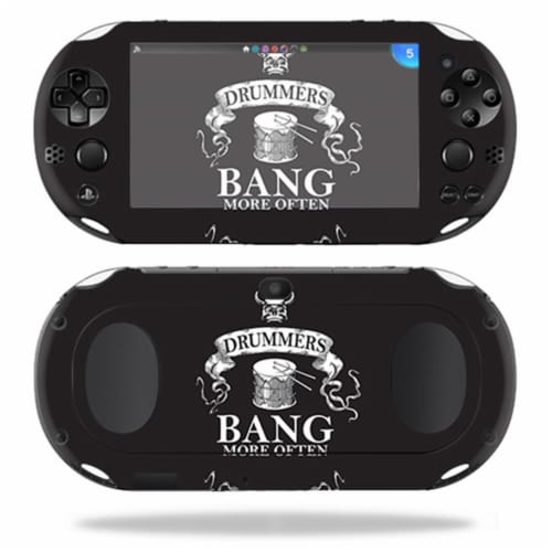 MightySkins SOPSVITA2-Drummers Skin for Sony PS Vita Wi-Fi 2nd Gen - Drummers Perspective: front