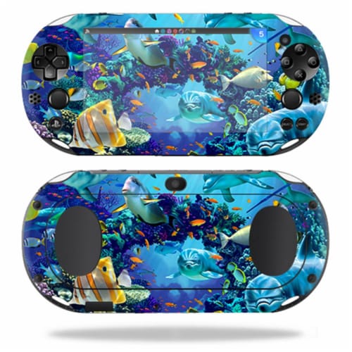 MightySkins SOPSVITA2-Ocean Friends Skin for Sony PS Vita Wi-Fi 2nd Gen - Ocean Friends Perspective: front