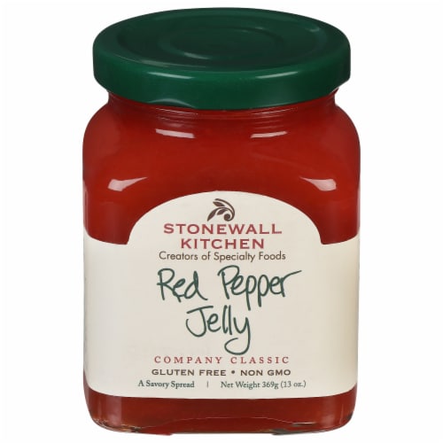 Stonewall Kitchen Red Pepper Jelly Perspective: front