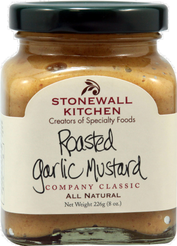 Stonewall Kitchen Roasted Garlic Mustard Perspective: front
