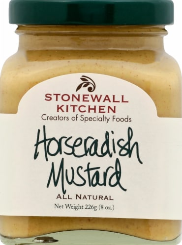 Stonewall Kitchen Horseradish Mustard Perspective: front