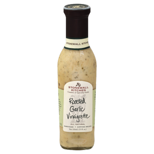Stonewall Kitchen Roasted Garlic Vinaigrette Perspective: front