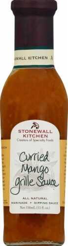 Stonewall Kitchen Curried Mango Grille Sauce Perspective: front