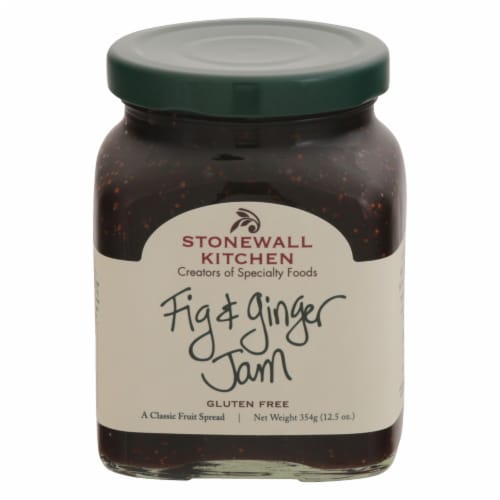 Stonewall Kitchen Fig & Ginger Jam Perspective: front