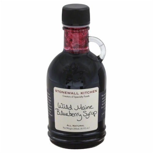 Stonewall Kitchen Wild Maine Blueberry Syrup Perspective: front
