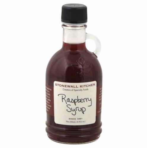 Stonewall Kitchen Raspberry Syrup Perspective: front