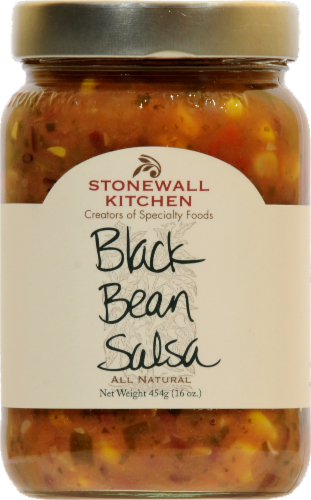 Stonewall Kitchen Black Bean Salsa Perspective: front