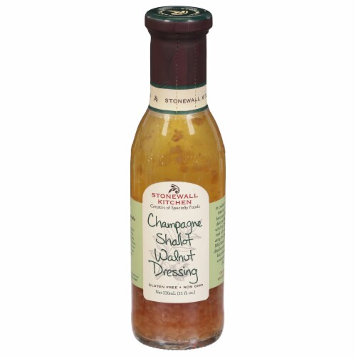 Stonewall Kitchen Champagne Shallot Walnut Dressing Perspective: front