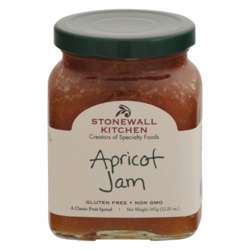 Stonewall Kitchen Apricot Jam Perspective: front