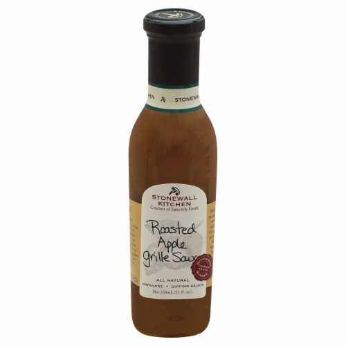 Stonewall Kitchen Roasted Apple Grille Sauce Perspective: front