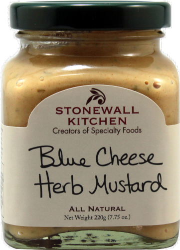 Stonewall Kitchen Blue Cheese Herb Mustard Perspective: front