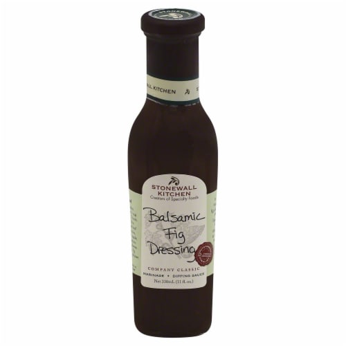 Stonewall Kitchen Balsamic Fig Salad Dressing & Marinade Perspective: front