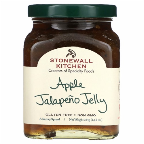 Stonewall Kitchen Apple Jalapeno Jelly Perspective: front