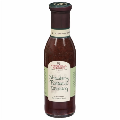 Stonewall Kitchen Strawberry Balsamic Salad Dressing & Marinade Perspective: front