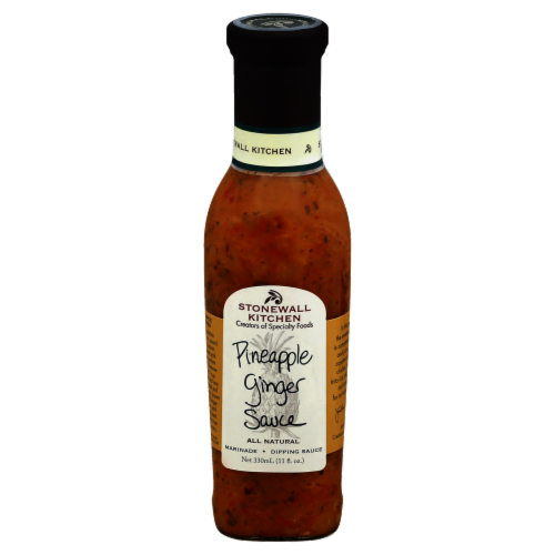 Stonewall Kitchen Pineapple Ginger Sauce Perspective: front