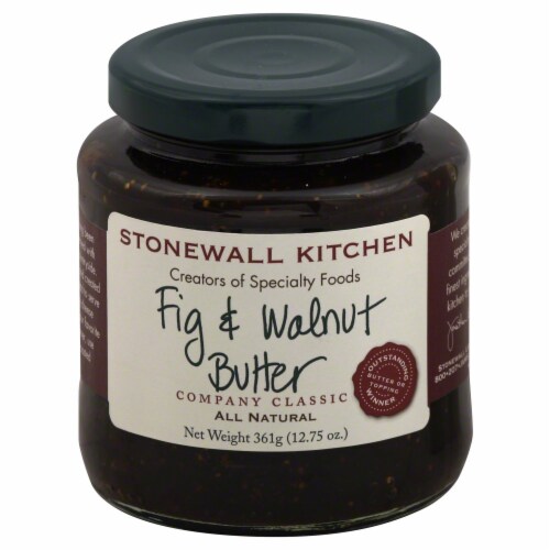 Stonewall Kitchen Fig & Walnut Butter Perspective: front
