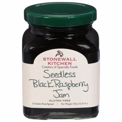 Stonewall Kitchen Black Raspberry Jam Perspective: front