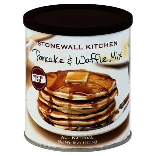 Stonewall Kitchen Pancake & Waffle Mix Perspective: front