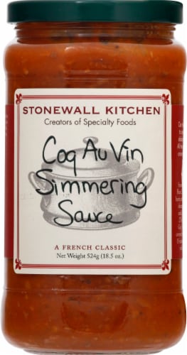 Stonewall Kitchen Coq Au Vin Simmering Sauce Perspective: front