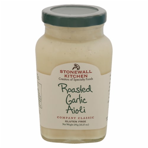 Stonewall Kitchen Roasted Garlic Aioli Perspective: front