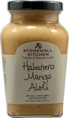 Stonewall Kitchen Habanero Mango Aioli Dip & Spread Perspective: front