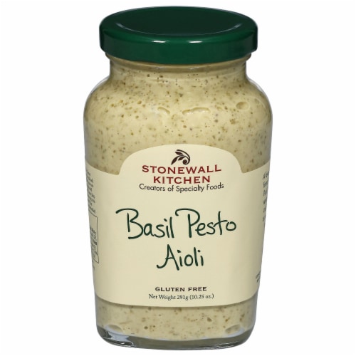 Stonewall Kitchen Basil Pesto Aioli Perspective: front