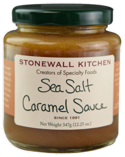 Stonewall Kitchen Sea Salt Caramel Sauce Perspective: front