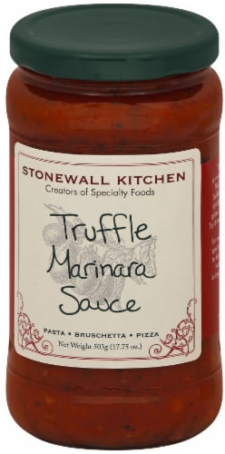 Stonewall Kitchen Truffle Marinara Sauce Perspective: front