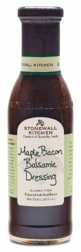 Stonewall Kitchen Maple Bacon Balsamic Salad Dressing & Marinade Perspective: front