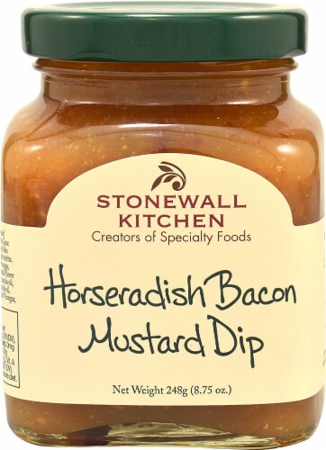 Stonewall Kitchen  Dip   Horseradish Bacon Mustard Perspective: front