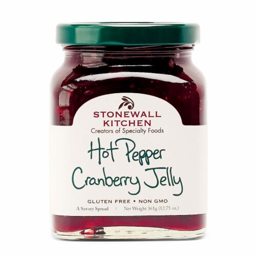 Stonewall Kitchen Hot Pepper Cranberry Jelly Perspective: front