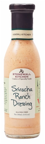 Stonewall Kitchen Gluten Free Sriracha Ranch Salad Dressing Perspective: front