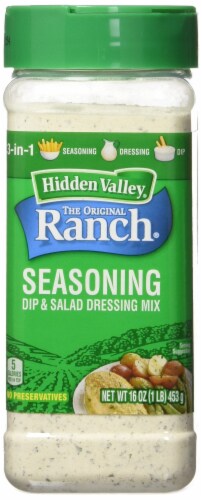 Hidden Valley Original Ranch Seasoning and Salad Dressing Mix, 16 Ounce Perspective: front