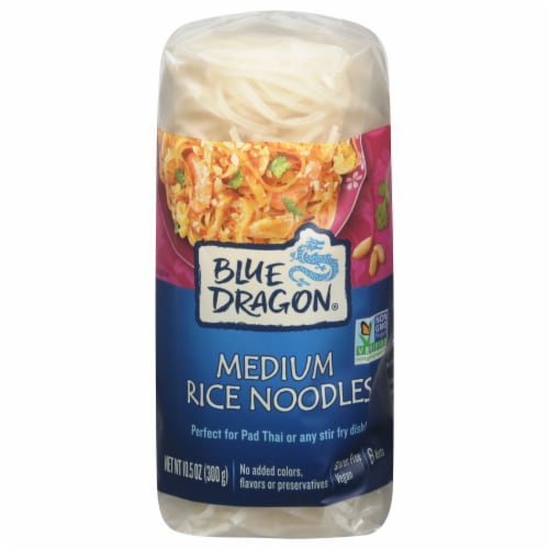 Blue Dragon Medium Rice Noodles 10.5oz Perspective: front