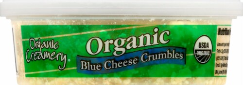 Saputo Organic Blue Cheese Crumbles Perspective: front