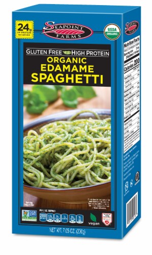 Seapoint Farms Organic Edamame Spaghetti Perspective: front