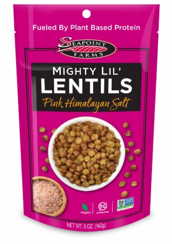 Seapoint Farms Pink Himalayan Salt Mighty Lil' Lentils Perspective: front