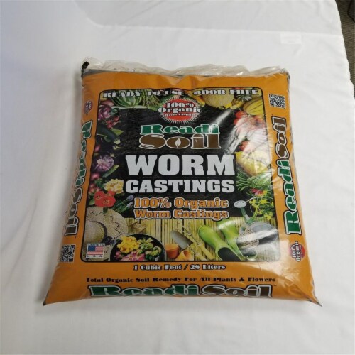 Readi Soil Worm Castings 1-cu ft Organic Readi Soil Worm Castings 1-cu ft Organic