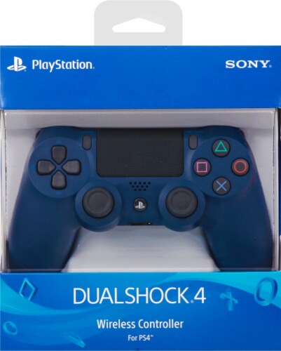 PlayStation PS4 Dualshock 4 Controller Midnight Blue 1 ct QFC
