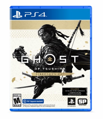 Ghost of Tsushima Director's Cut Video Game for PlayStation 4 Perspective: front