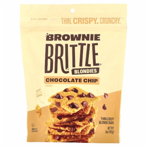 5oz Sheila G's Chocolate Chip Blondie Brtl Perspective: front