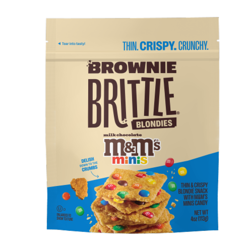 Brownie Brittle® Mini M&M's® Blondies Perspective: front